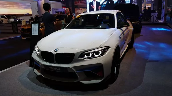 BMW M2 angular front