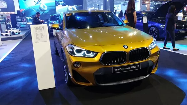 BMW X2 front view