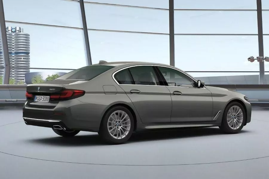 BMW 5 Series rear view