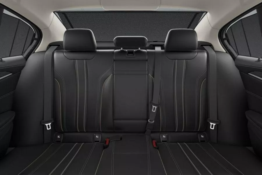 BMW 5 Series interior view