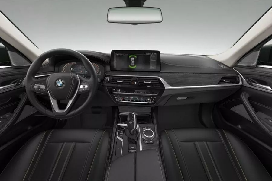 BMW 5 Series interior view