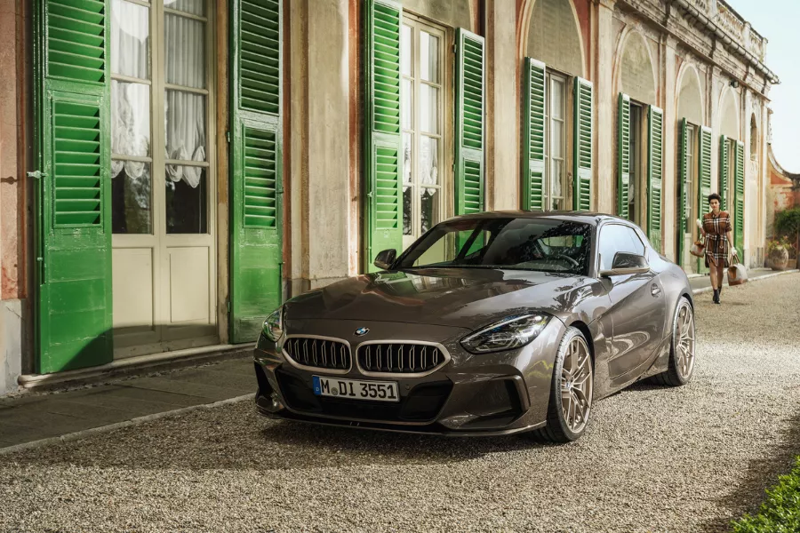 BMW Concept Touring Coupe front view