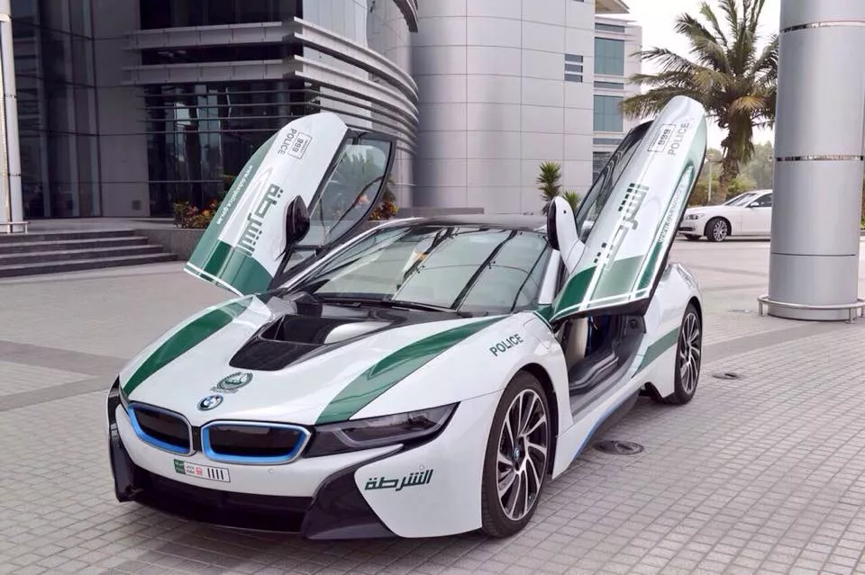 BMW i8 Dubai Cop Car