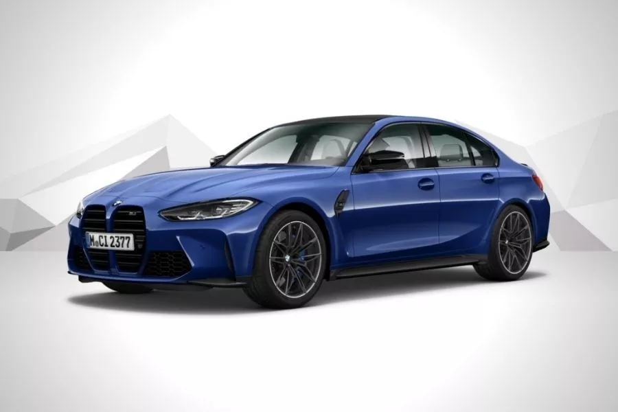 A picture of the BMW M3 Competition