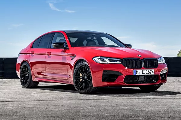 A picture of the BMW M5 Competition