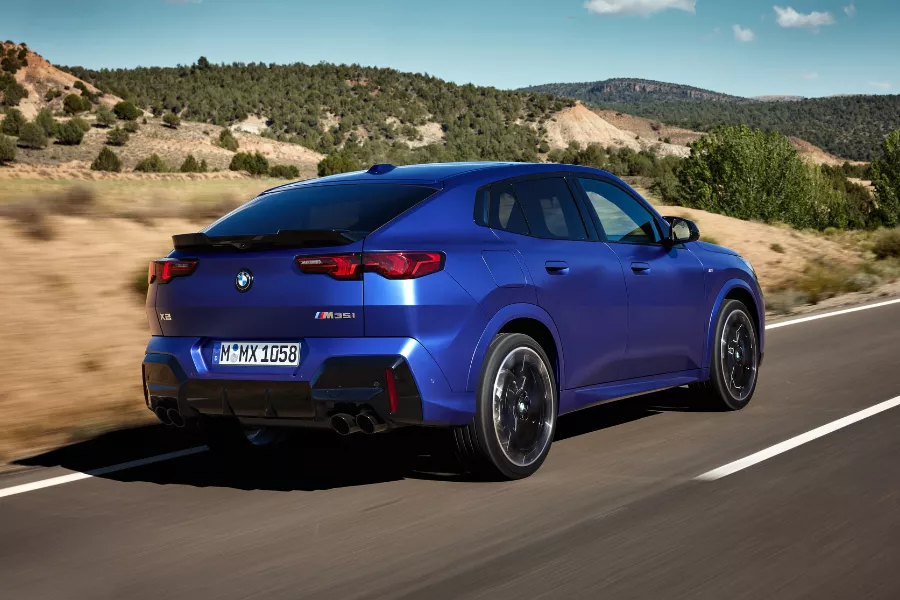 BMW X2 rear view