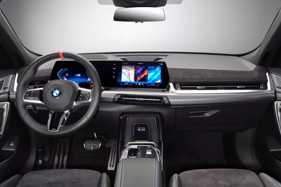 BMW X2 interior view