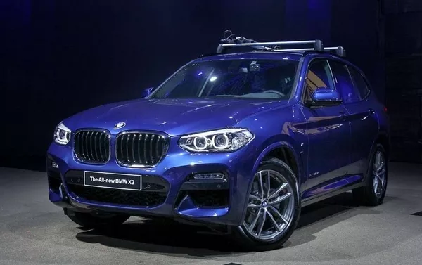 BMW X3 2018 angular front