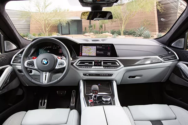 BMW X6 M interior
