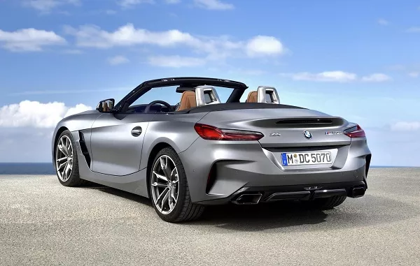 A picture of the BMW Z4 2019 rear end