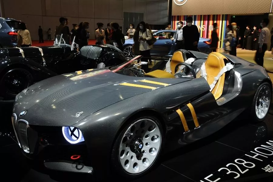 A picture of the BMW 328 Hommage