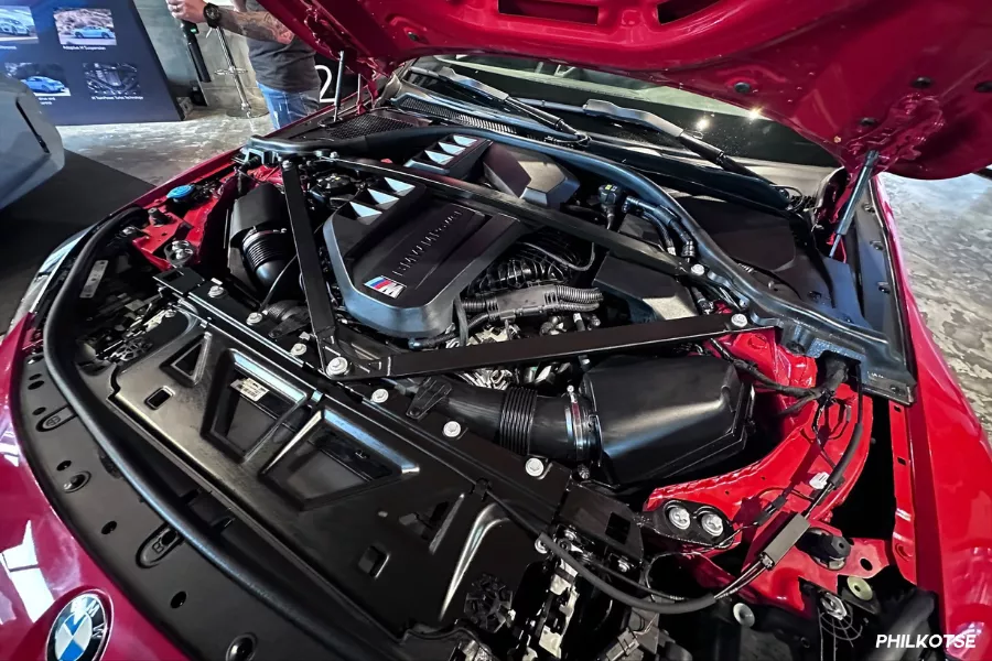 All-new M2's 3.0-liter turbocharged inline-6 S58 engine
