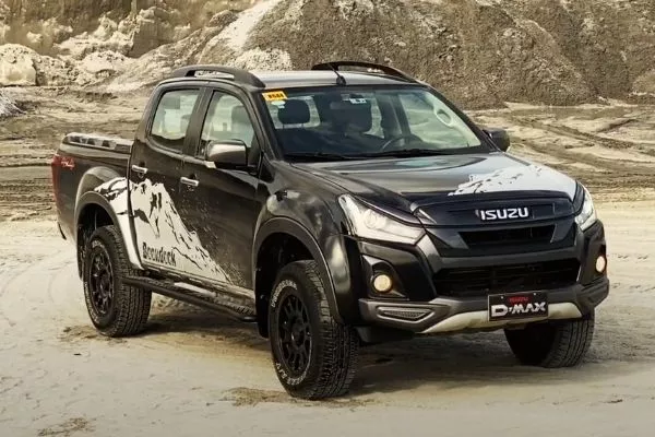 A Boondock 4x4 parked in the wilderness