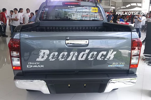 A picture of the Rear of the Boondock D-Max