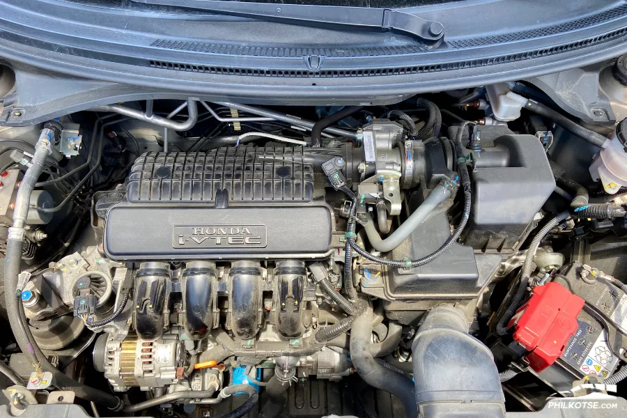 Its 1.5-liter inline-4 gasoline engine A picture of the BR-V's engine.