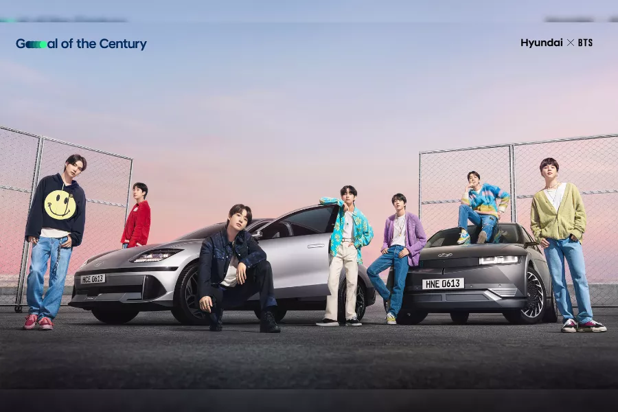 Hyundai partners with BTS for the Goal of the Century campaign