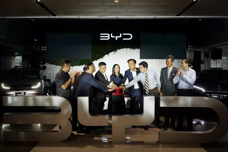 New BYD Quezon Avenue dealership opening