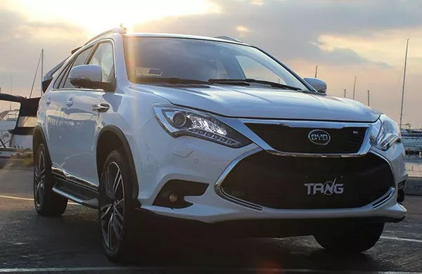 BYD Tang 2018 angular front