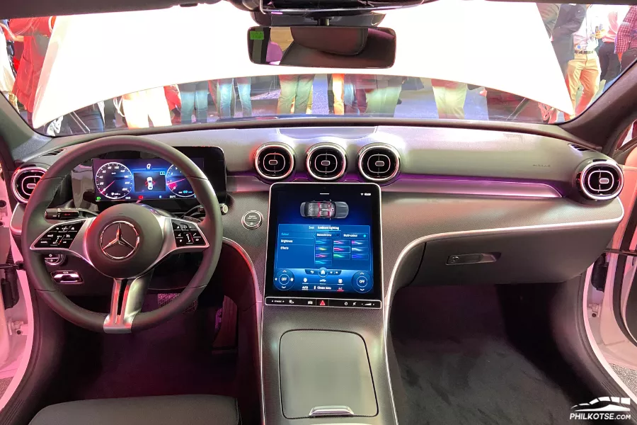 The C-Class's cockpit The C-Class's cockpit