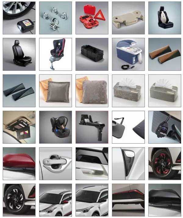 Toyota C- HR 2018 accessories