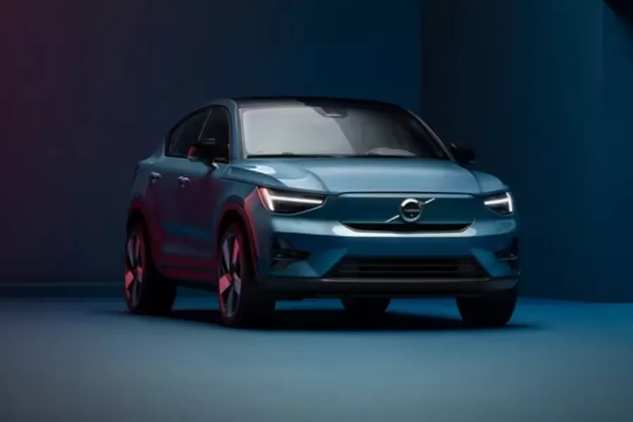 A picture of the Volvo C40 Recharge. 