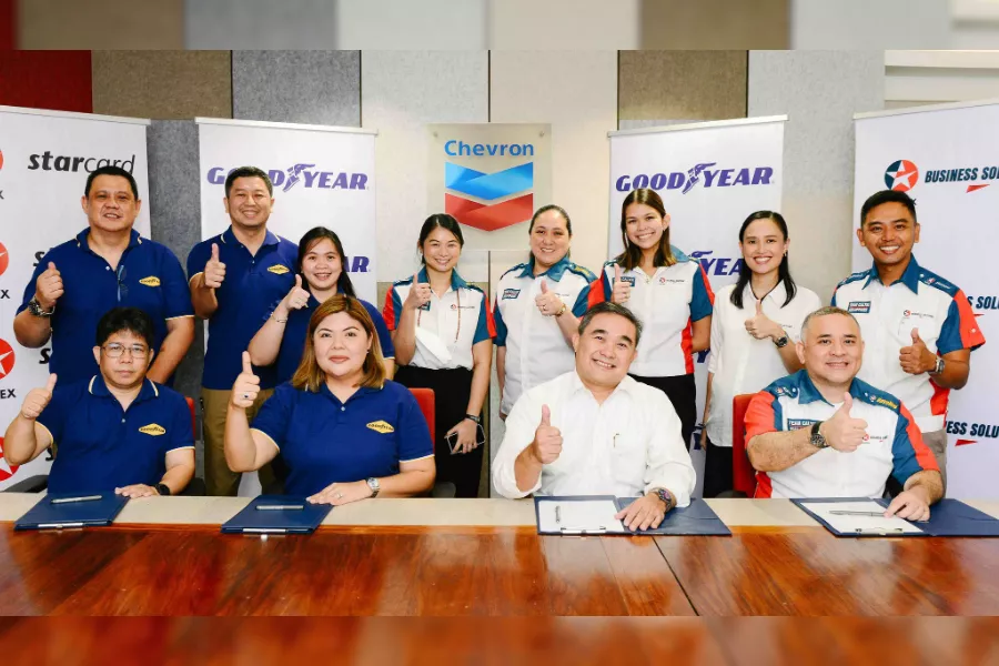 Chevron and Goodyear partnership