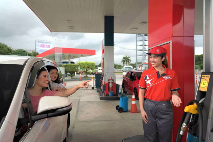 Caltex gas station