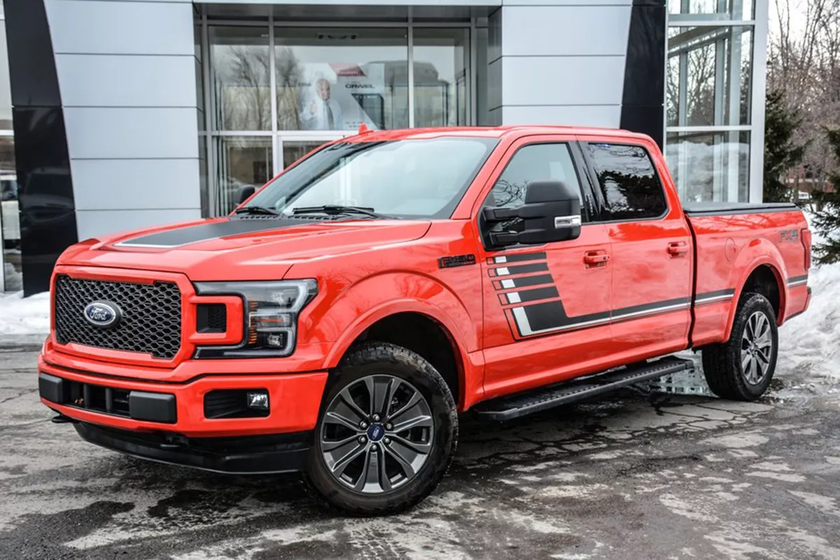 A picture of the F-150 FX4 Canada version