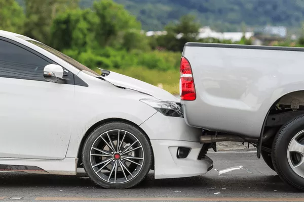 Car Crash on the Road 