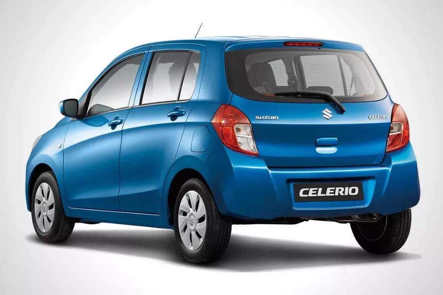 The old Celerio from the rear