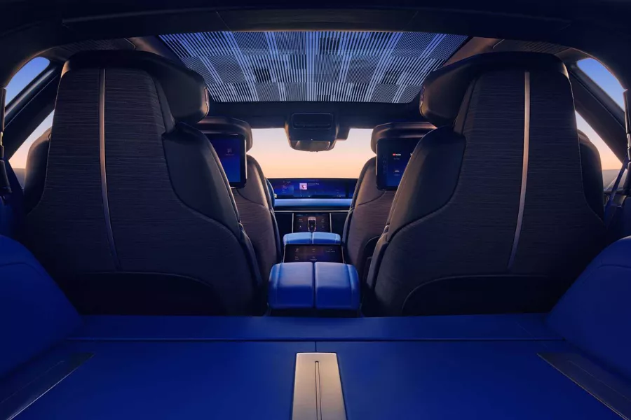 A picture of the Cadillac Celestiq's plush interior