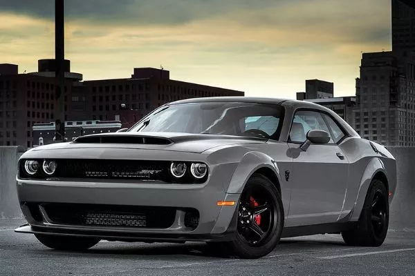Like us, Mr. Sandler appreciates the low end rumble of a V8 A picture of the Dodge Challenger SRT