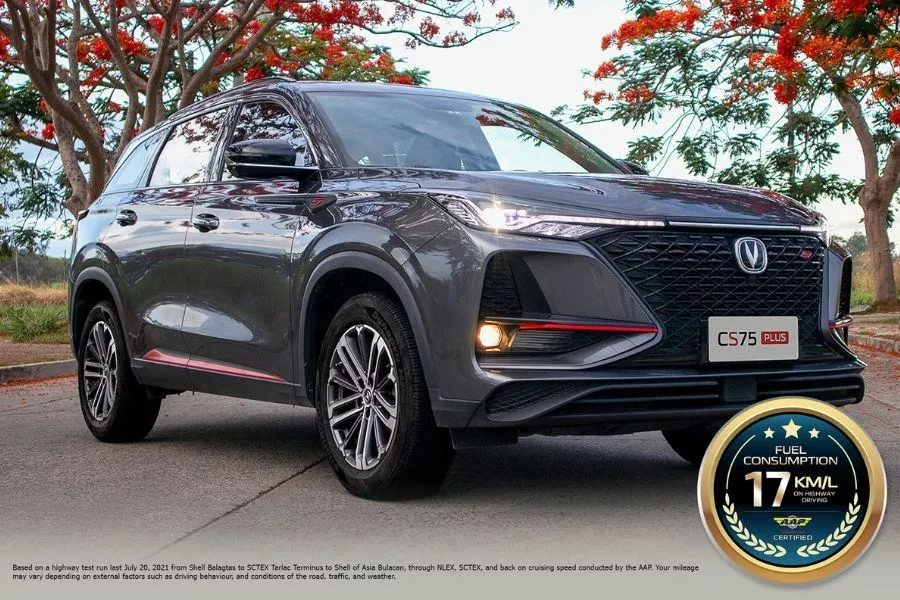 Changan CS75 Plus AAP fuel test run