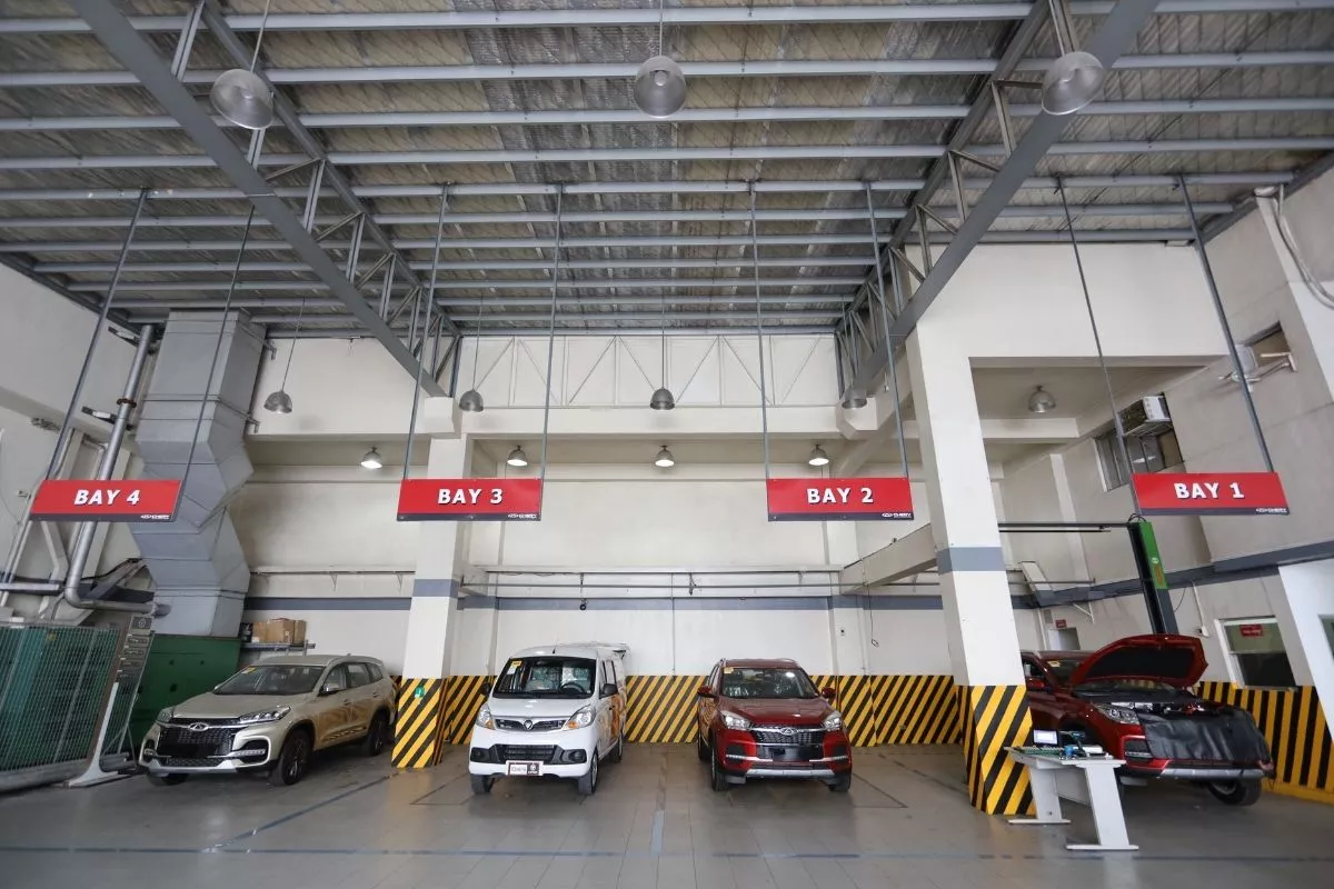 Chery service bays