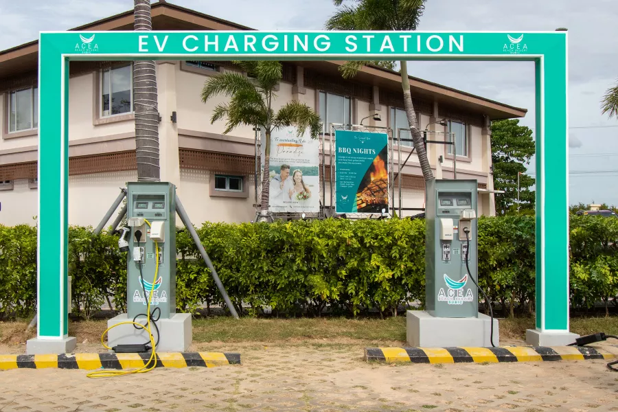 ACEA EV charging station