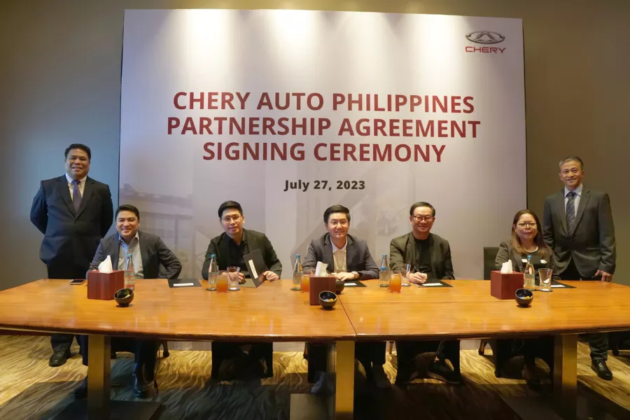 Chery Auto Philippines dealer group partnerships 