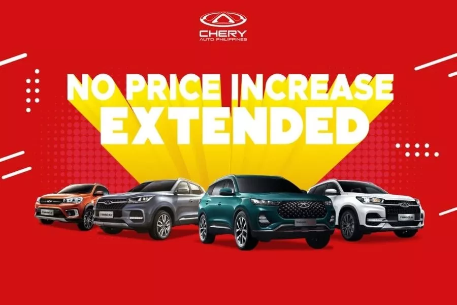 Chery Auto Philippines 'No Price Increase' program