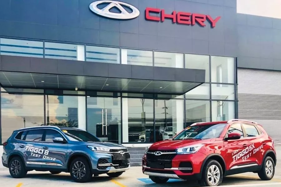 Chery Auto Philippines dealerships with Tiggo crossovers