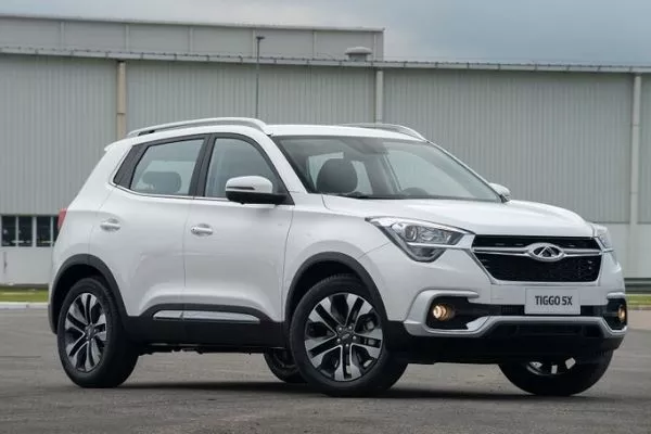 A picture of the Tiggo 5X