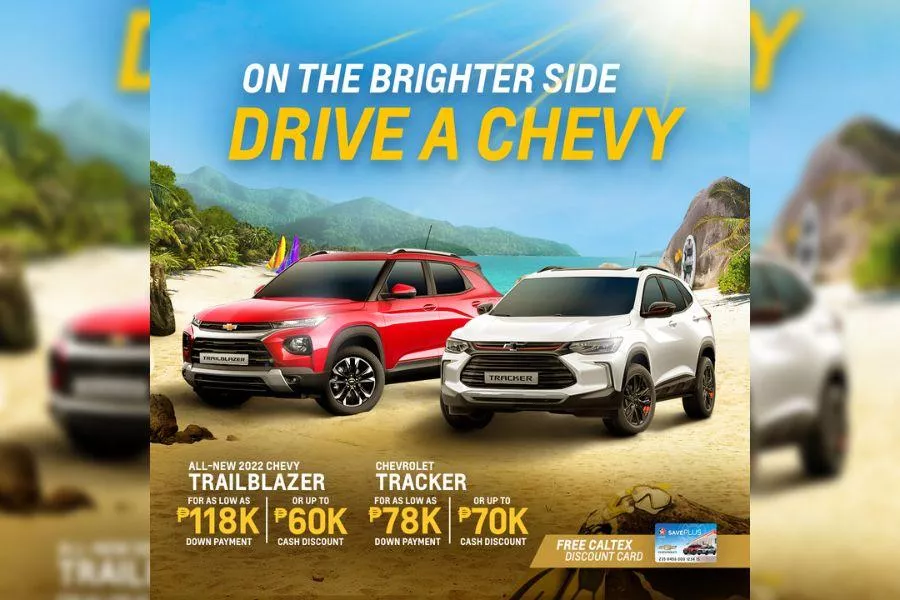 Chevrolet Philippines Tracker 2022 promo