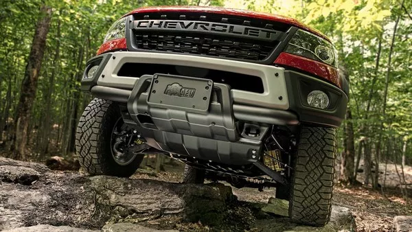 Chevrolet Colorado ZR2 Bison 2019 undercarriage