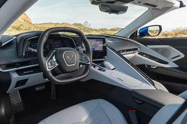Corvette C8 Stingray's interior