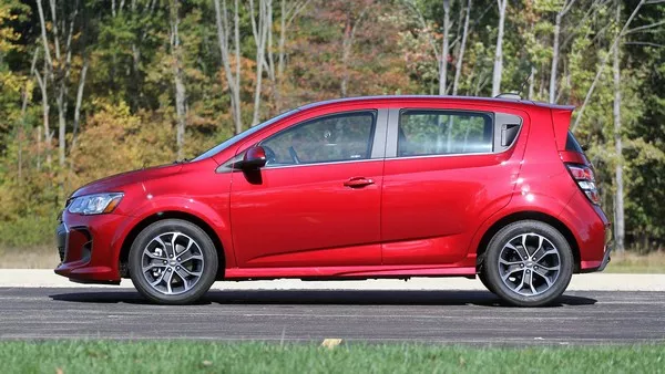 Chevrolet Sonic side view