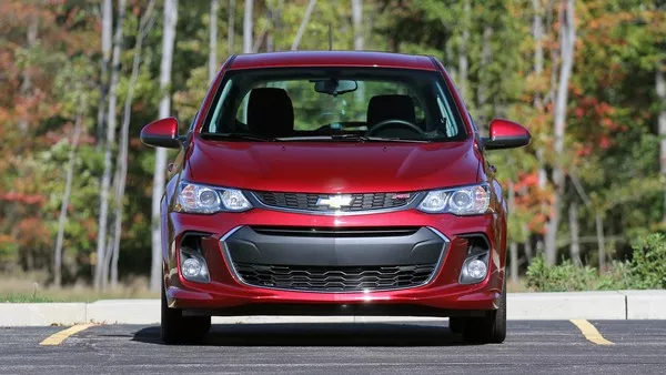 Chevrolet Sonic front view