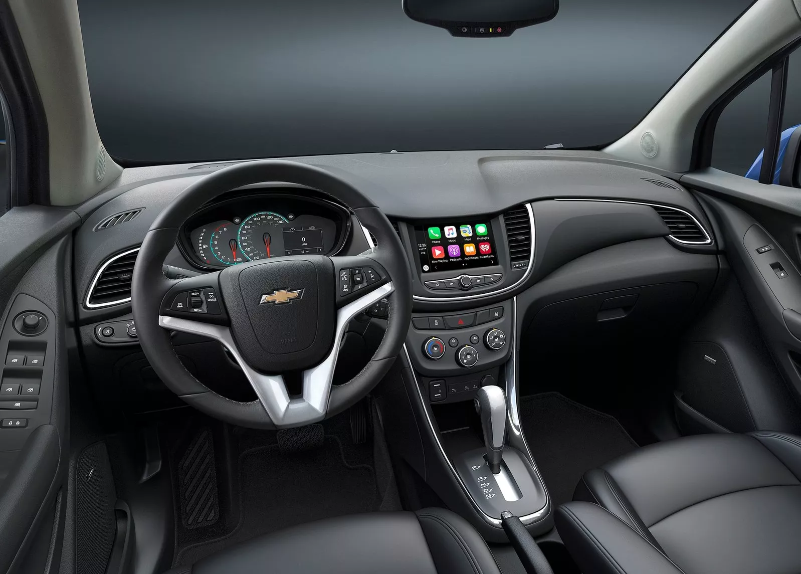 Interior view of the Chevrolet Trax