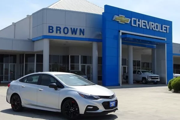 Chevy Cruze 2018 angular front