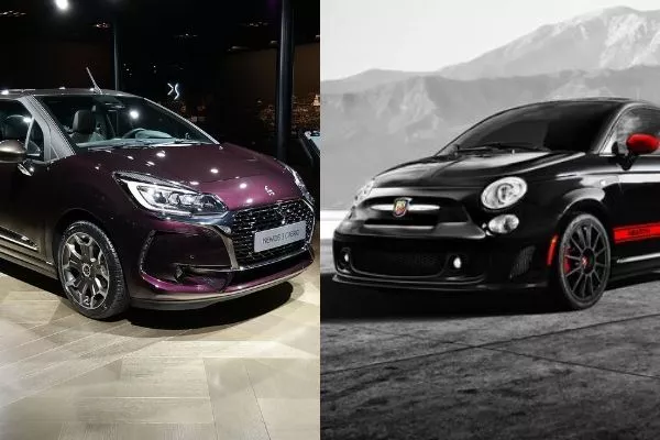 Citroen DS3 and the 500 Abarth.