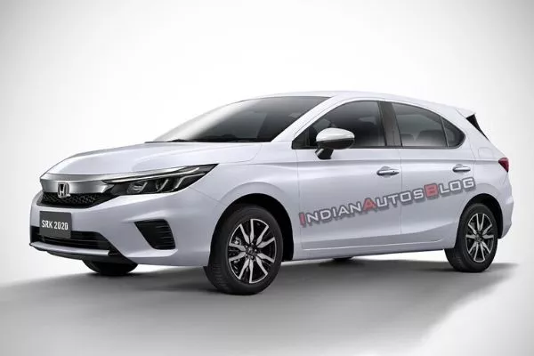 honda city hatchback render