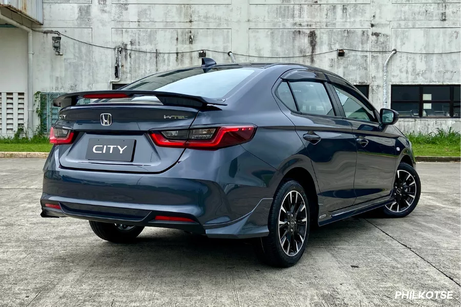 2024 Honda City V with the full Modulo kit rear
