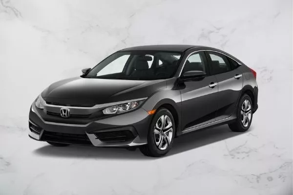 A picture of the USDM Civic LX